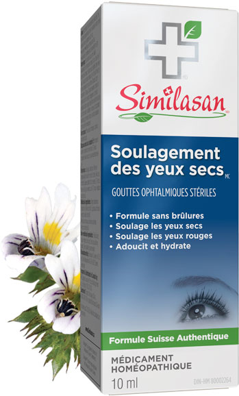 Soulagement des yeux secs