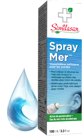 Spray Mer Vaporisateur Nettoyant pour les Oreilles Spray Mer Vaporisateur Nettoyant pour les Oreilles